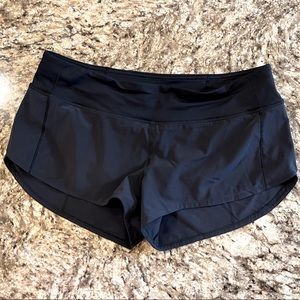 Lululemon Speed Up 2.5” shorts, size 8, NWOT, black.